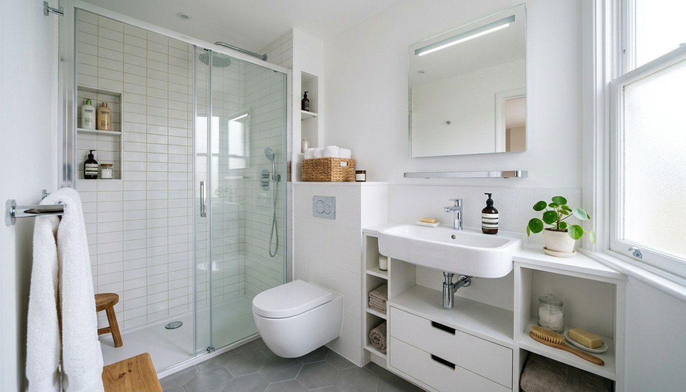 Petites salles de bain, grands défis : solutions innovantes en sanitaire