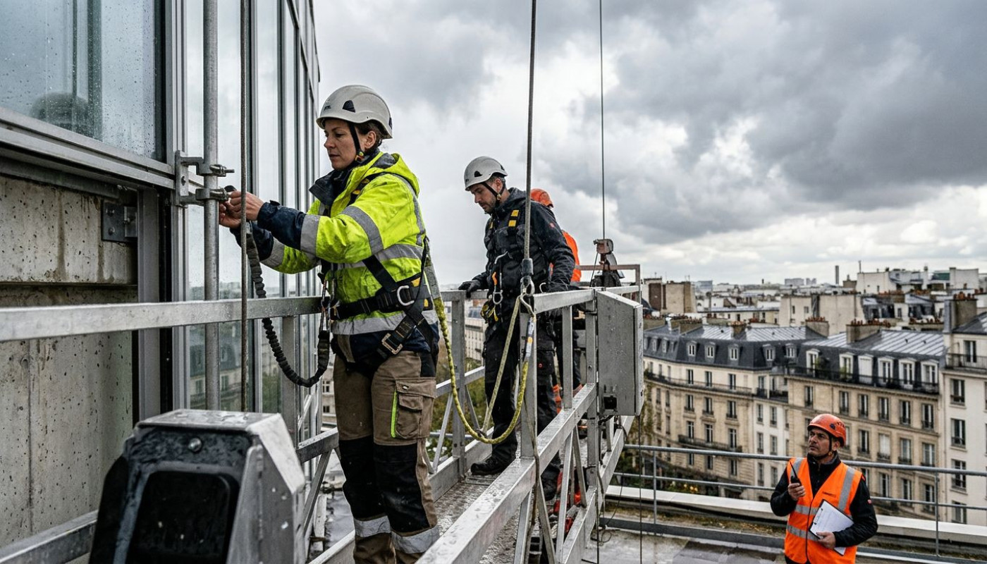 Quand la météo dicte les règles : travailler en hauteur sous haute surveillance
