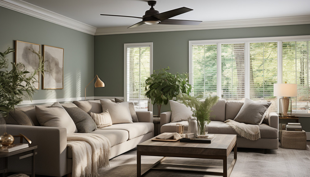Zoom sur les ventilateurs de plafond pour salon !